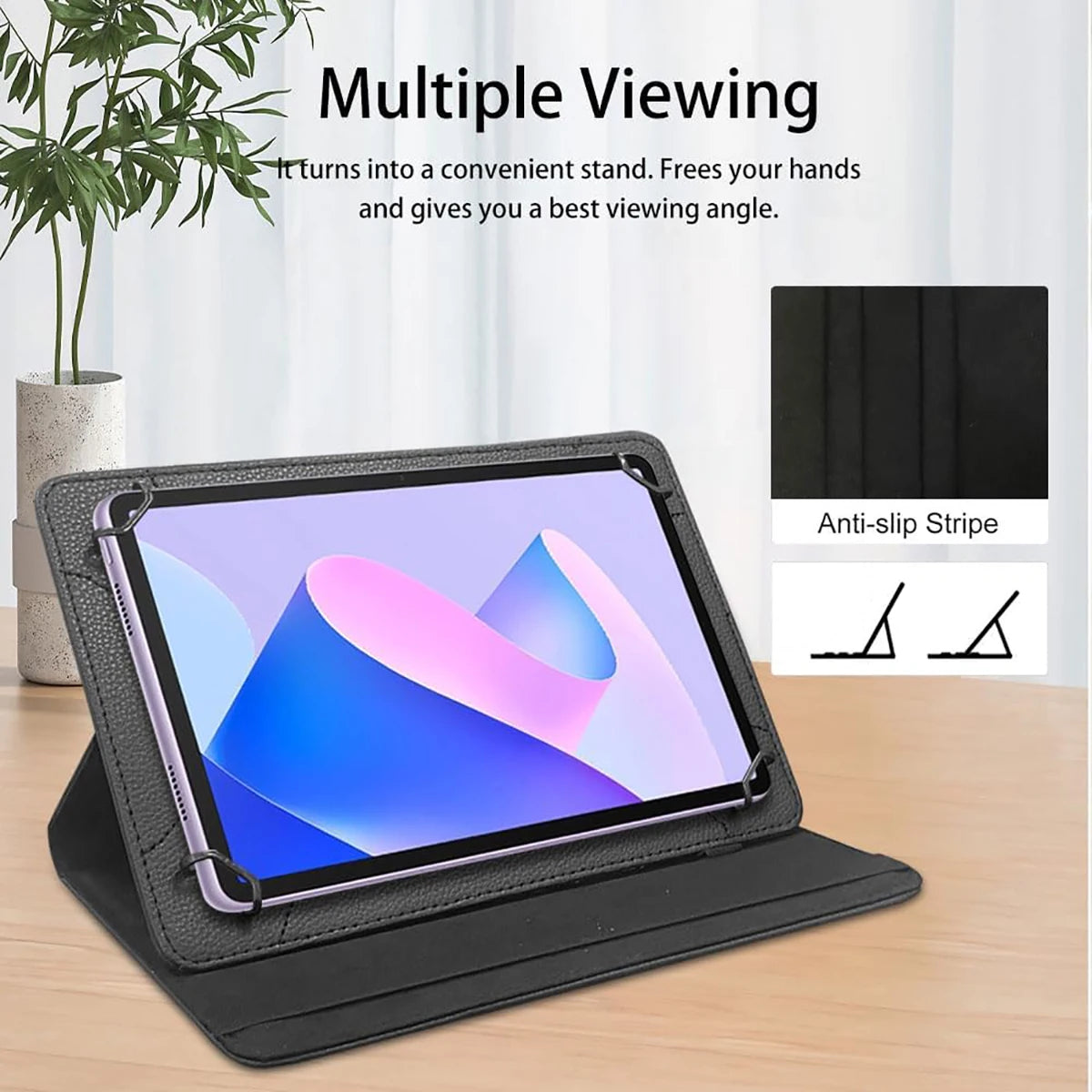Étui universel rotatif à 360 degrés pour tablette de 7,9 à 10,2 pouces pour Samsung, iPad, Huawei Lenovo, Xiaomi...