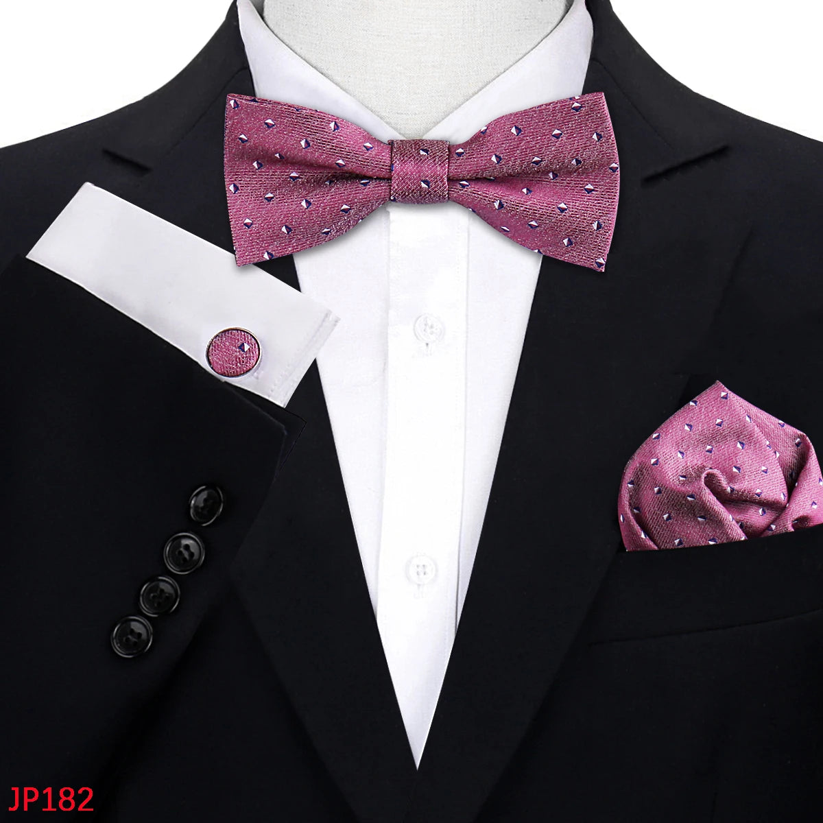 Coffret Nœud Papillon Homme & Accessoires Jacquard | Mariage & Soirée