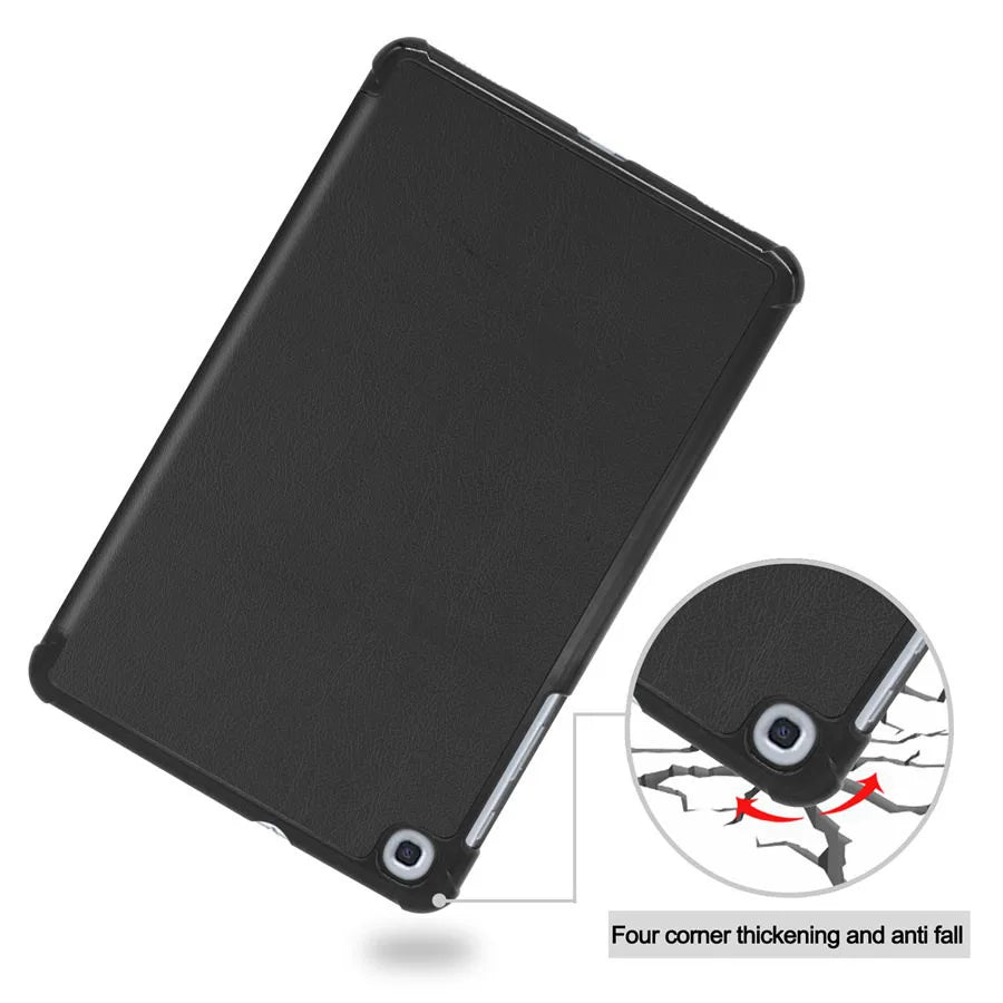 Étui à Rabat 3 plis Antichoc  pour Tablette Samsung Galaxy Tab A 8.4 2020 SM-T307, 8.4 pouces