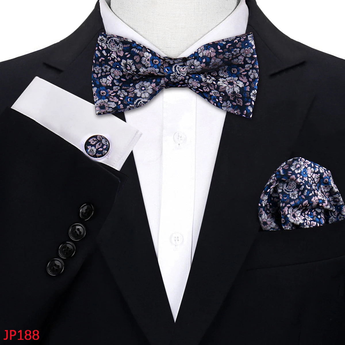Coffret Nœud Papillon Homme & Accessoires Jacquard | Mariage & Soirée