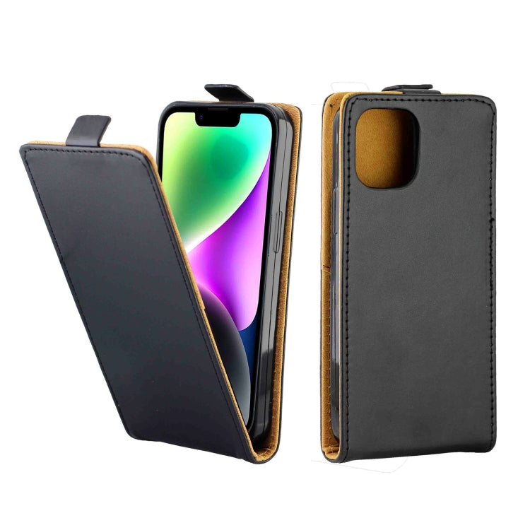 Étui de téléphone en cuir à rabat vertical avec fente pour carte, For  iPhone 14 Pro Max, For iPhone 14 Plus, For iPhone 14, For iPhone 14 Pro