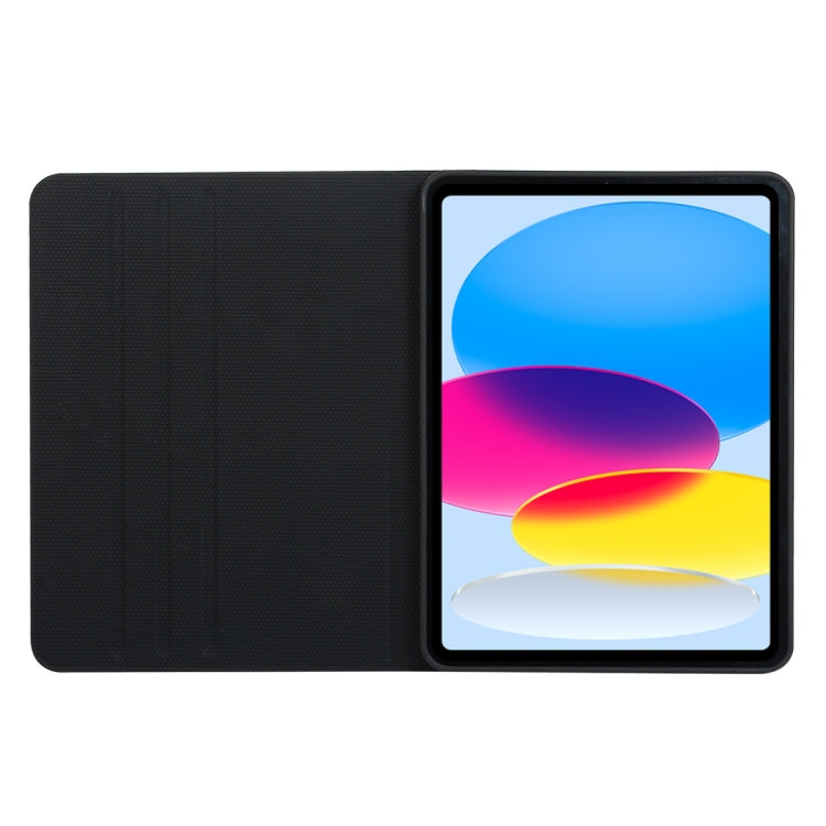 Pour iPad 10e génération 10.9 2022 ENKAY PC couverture arrière étui en cuir intelligent avec fente pour stylo et support