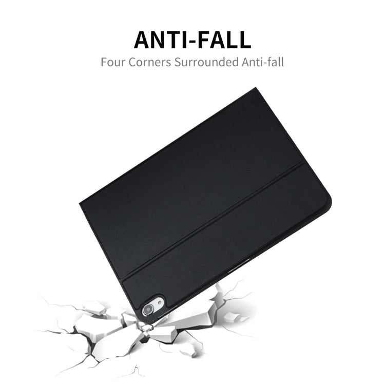 Pour iPad 10e génération 10.9 2022 ENKAY PC couverture arrière étui en cuir intelligent avec fente pour stylo et support