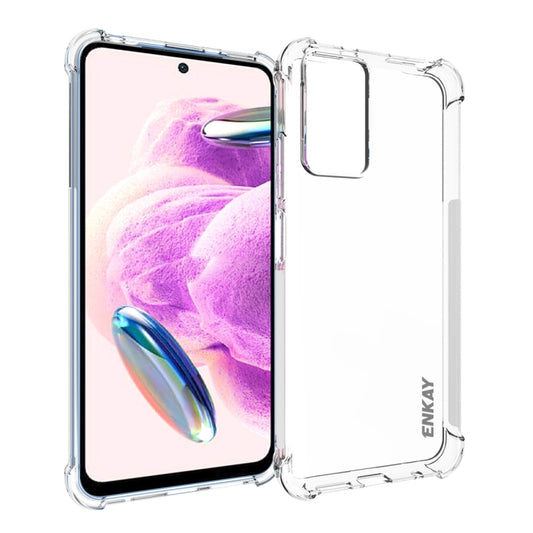 Coque antichoc transparente en TPU pour téléphone Xiaomi