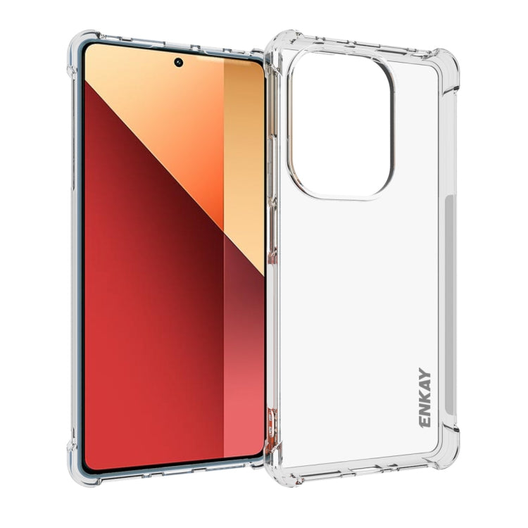 ENKAY Hat-Prince Coque de téléphone antichoc transparente en TPU, For Xiaomi 14T Pro 5G, For Xiaomi 14T 5G, For Xiaomi Redmi 14C 4G, For Redmi K70 Ultra, For Redmi Note 13R 5G, For Redmi Turbo 3 5G, For Xiaomi Redmi A3, For Redmi Note 13 Pro 4G        ...