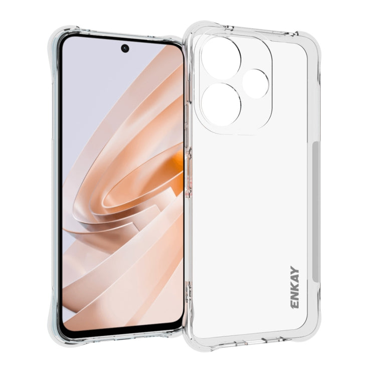ENKAY Hat-Prince Coque de téléphone antichoc transparente en TPU, For Xiaomi 14T Pro 5G, For Xiaomi 14T 5G, For Xiaomi Redmi 14C 4G, For Redmi K70 Ultra, For Redmi Note 13R 5G, For Redmi Turbo 3 5G, For Xiaomi Redmi A3, For Redmi Note 13 Pro 4G        ...