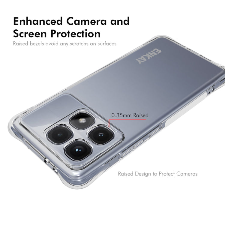 ENKAY Hat-Prince Coque de téléphone antichoc transparente en TPU