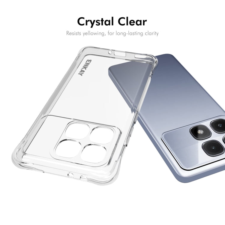 ENKAY Hat-Prince Coque de téléphone antichoc transparente en TPU