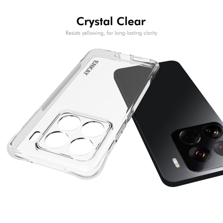 ENKAY Hat-Prince Coque Antichoc Transparente en TPU pour Xiaomi Redmi 14C 4G, Redmi K70 Ultra, Redmi Note 13R 5G, Redmi Turbo 3 5G, Redmi A3, Redmi Note 13 Pro 4G, Redmi Note 13 4G, Redmi K70E... (voir liste ci-dessous)