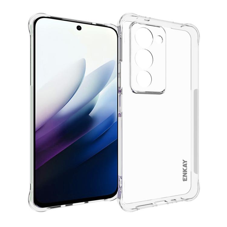 ENKAY Hat-Prince Coque de téléphone antichoc transparente en TPU, For Redmi K90, For Redmi K90 Pro Max, For Xiaomi 17 Pro, For Xiaomi 17, For Redmi 15C 5G / 4G EU 173mm, For Xiaomi Poco M7 Plus 5G / M7 4G 169mm, Redmi 15 5G Global / 15 4G SEA 169.5mm  ...