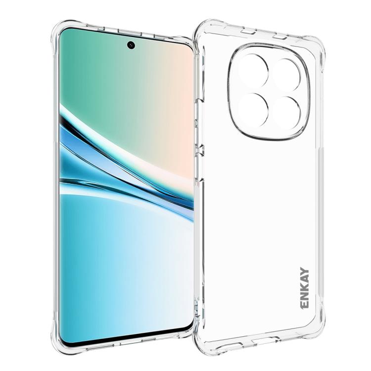 ENKAY Hat-Prince Coque Antichoc Transparente en TPU pour Xiaomi Redmi 14C 4G, Redmi K70 Ultra, Redmi Note 13R 5G, Redmi Turbo 3 5G, Redmi A3, Redmi Note 13 Pro 4G, Redmi Note 13 4G, Redmi K70E... (voir liste ci-dessous)