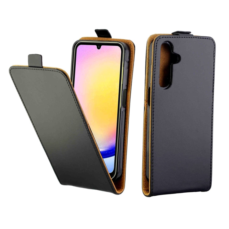 Étui de téléphone en cuir à rabat vertical avec fente pour carte, For Samsung Galaxy A36 / A56 5G, For Samsung Galaxy A26 5G, For Samsung Galaxy S25 5G, For Samsung Galaxy S25+ 5G, For Samsung Galaxy S25 Ultra 5G, For Samsung Galaxy A16 5G             ...