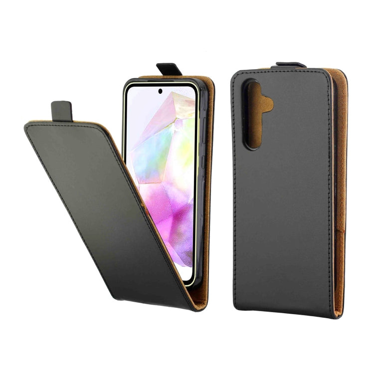 Étui de téléphone en cuir à rabat vertical avec fente pour carte, For Samsung Galaxy A36 / A56 5G, For Samsung Galaxy A26 5G, For Samsung Galaxy S25 5G, For Samsung Galaxy S25+ 5G, For Samsung Galaxy S25 Ultra 5G, For Samsung Galaxy A16 5G             ...