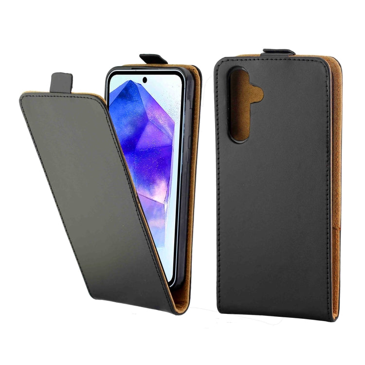 Étui de téléphone en cuir à rabat vertical avec fente pour carte, For Samsung Galaxy A36 / A56 5G, For Samsung Galaxy A26 5G, For Samsung Galaxy S25 5G, For Samsung Galaxy S25+ 5G, For Samsung Galaxy S25 Ultra 5G, For Samsung Galaxy A16 5G             ...