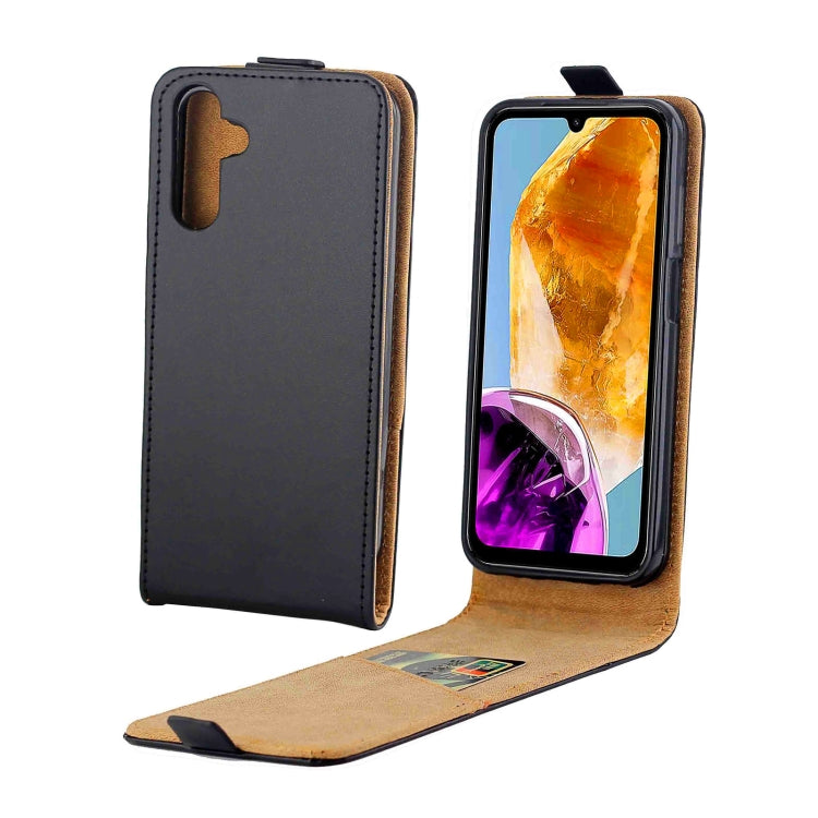 Étui de téléphone en cuir à rabat vertical avec fente pour carte, For Samsung Galaxy A36 / A56 5G, For Samsung Galaxy A26 5G, For Samsung Galaxy S25 5G, For Samsung Galaxy S25+ 5G, For Samsung Galaxy S25 Ultra 5G, For Samsung Galaxy A16 5G             ...