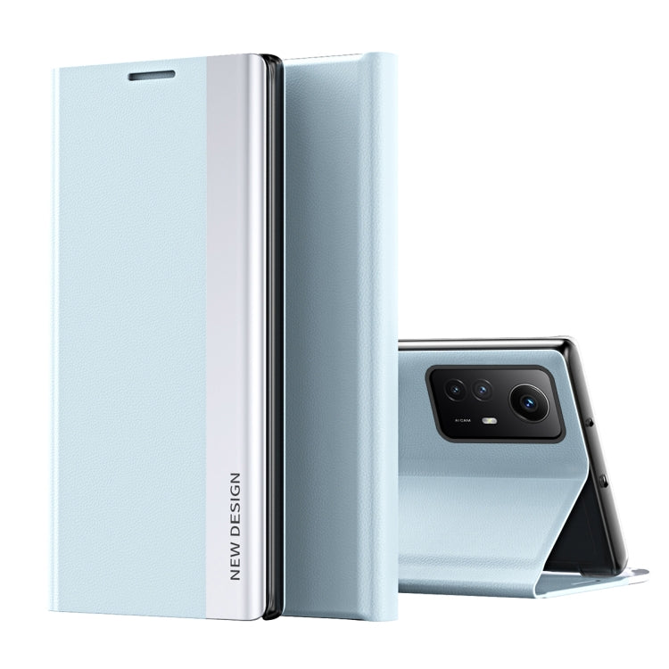 Coque en Similicuir Électroplaqué avec Adsorption Pour Xiaomi Redmi Note 12S, Redmi Note 12 4G