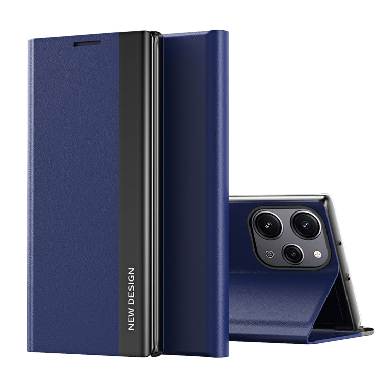 Coque en Similicuir Électroplaqué avec Adsorption Pour Xiaomi Redmi Note 12S, Redmi Note 12 4G