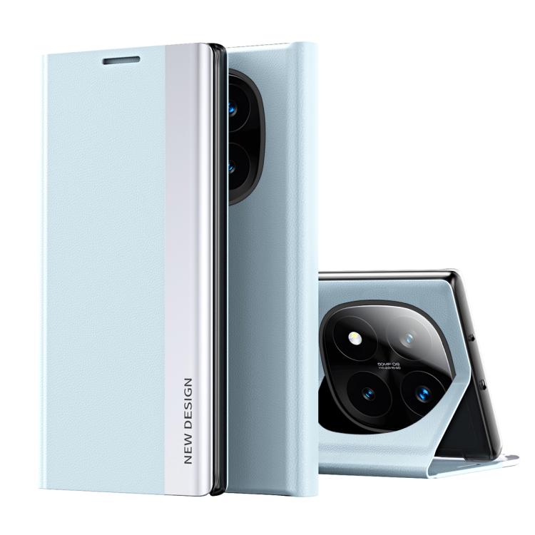 Coque en Similicuir Électroplaqué avec Adsorption Pour Xiaomi Redmi Note 14 Pro 5G, 14T Pro, 14T