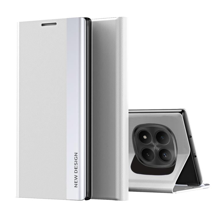 Coque en Similicuir Électroplaqué avec Adsorption Pour Xiaomi Redmi Note 12S, Redmi Note 12 4G