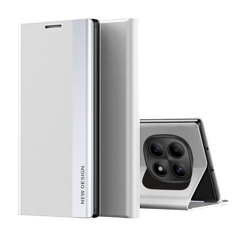 Coque en Similicuir Électroplaqué avec Adsorption Pour Xiaomi 15T Pro, 15T, Poco X7 Pro