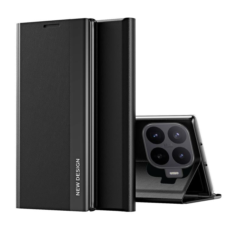 Coque en Similicuir Électroplaqué avec Adsorption Pour Xiaomi 15T Pro, 15T, Poco X7 Pro