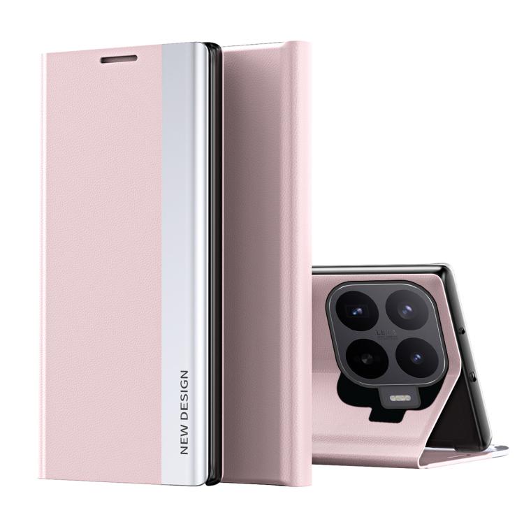 Coque en Similicuir Électroplaqué avec Adsorption Pour Xiaomi 15T Pro, 15T, Poco X7 Pro
