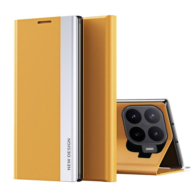 Coque en Similicuir Électroplaqué avec Adsorption Pour Xiaomi 15T Pro, 15T, Poco X7 Pro