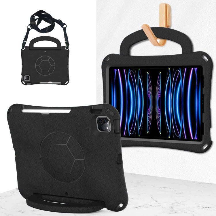 Étui antichoc pour tablette EVA en forme de football avec poignée