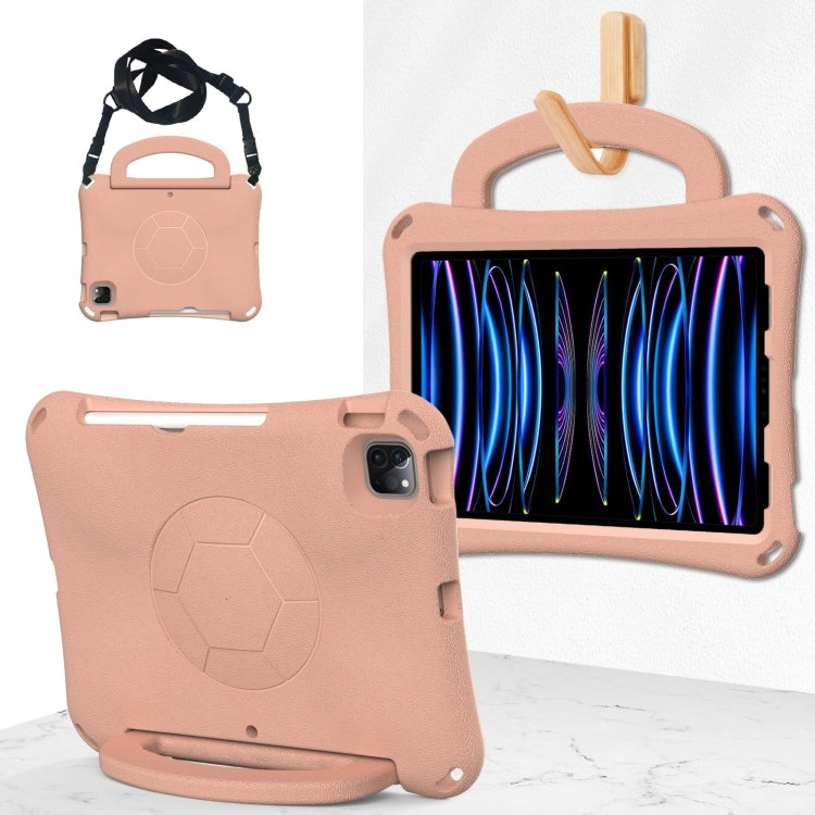 Étui antichoc pour tablette EVA en forme de football avec poignée