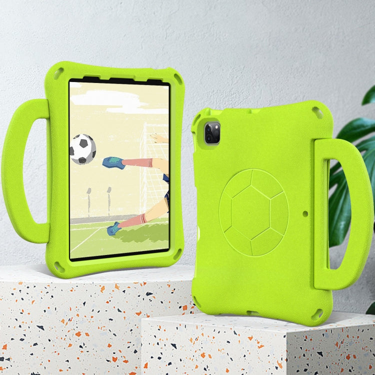 Étui antichoc pour tablette EVA en forme de football avec poignée