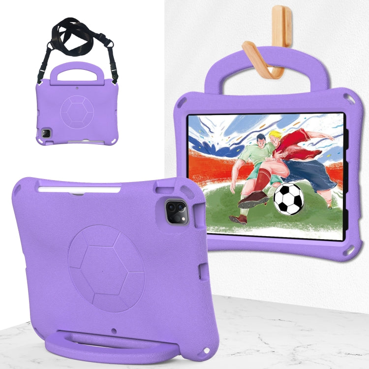 Étui antichoc pour tablette EVA en forme de football avec poignée
