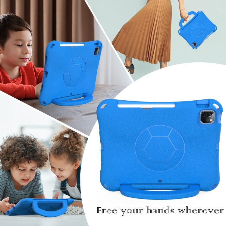 Étui antichoc pour tablette EVA en forme de football avec poignée