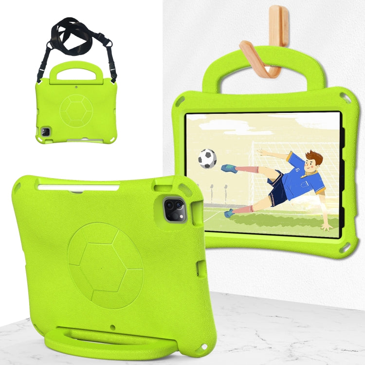 Étui antichoc pour tablette EVA en forme de football avec poignée