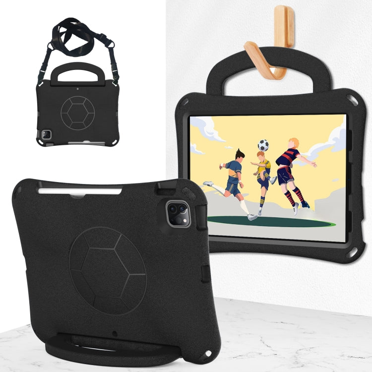 Étui antichoc pour tablette EVA en forme de football avec poignée