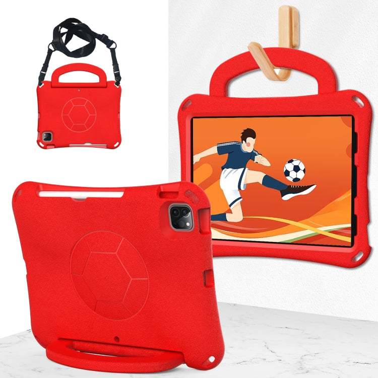 Étui antichoc pour tablette EVA en forme de football avec poignée