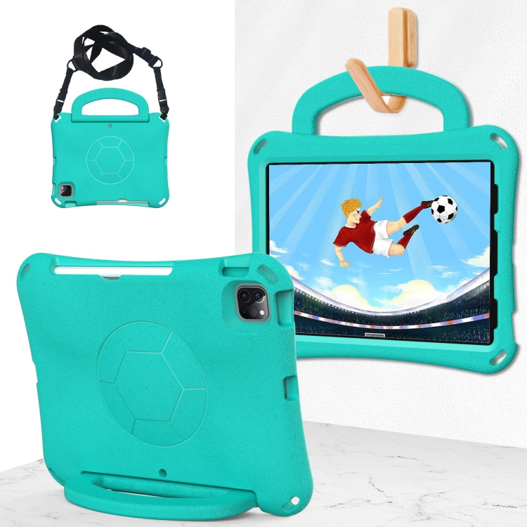 Étui antichoc pour tablette EVA en forme de football avec poignée