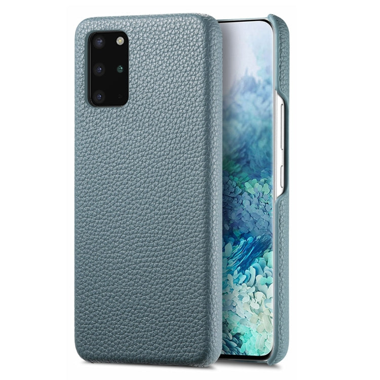 Étui de téléphone arrière en cuir Litchi Oil Edge