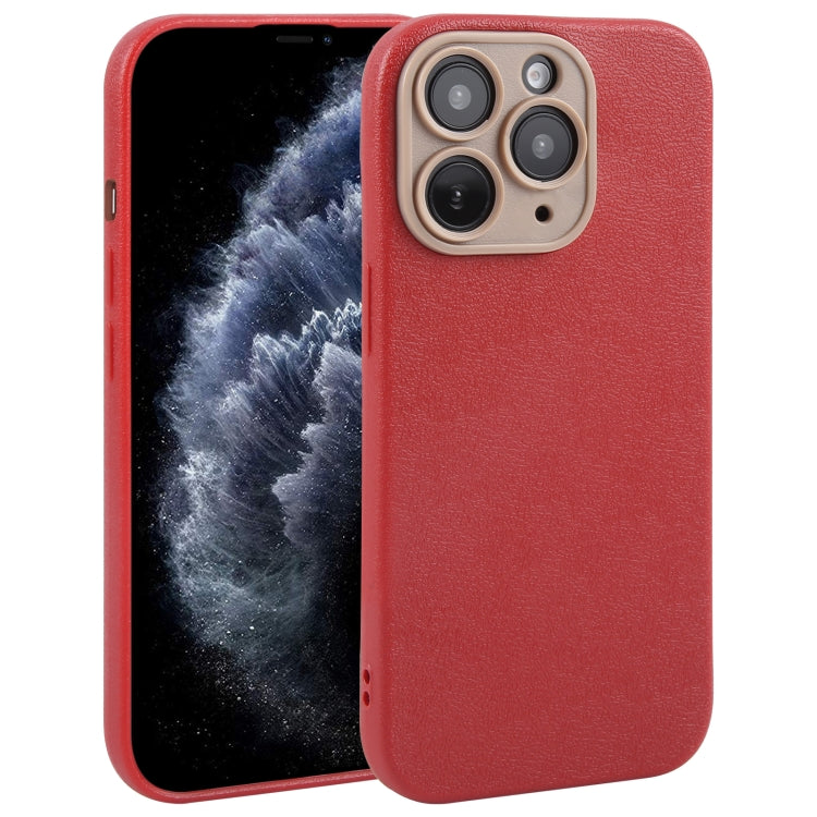 Pour iPhone Étui de téléphone en similicuir uni avec coque arrière, Series 3