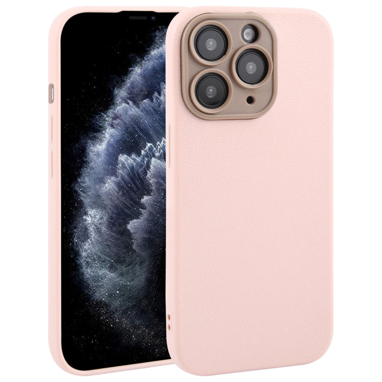 Pour iPhone Étui de téléphone en similicuir uni avec coque arrière, Series 3