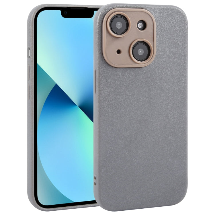 Pour iPhone Étui de téléphone en similicuir uni avec coque arrière, Series 4