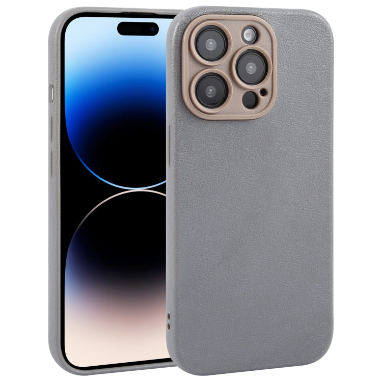 Pour iPhone Étui de téléphone en similicuir uni avec coque arrière, Series 4