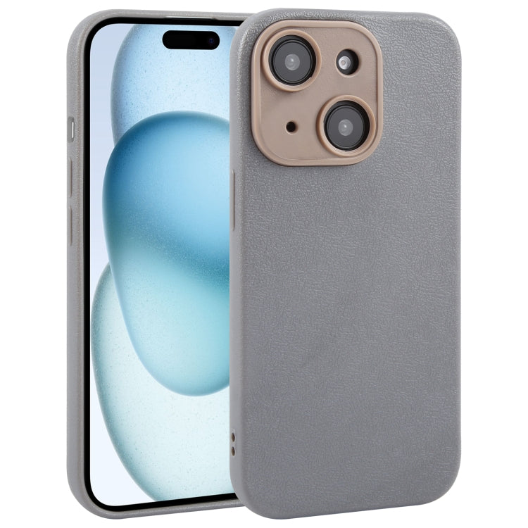 Pour iPhone Étui de téléphone en similicuir uni avec coque arrière, Series 3