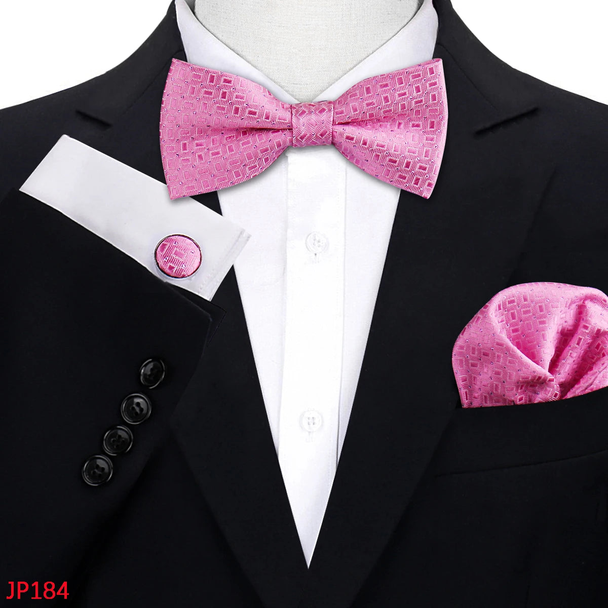 Coffret Nœud Papillon Homme & Accessoires Jacquard | Mariage & Soirée