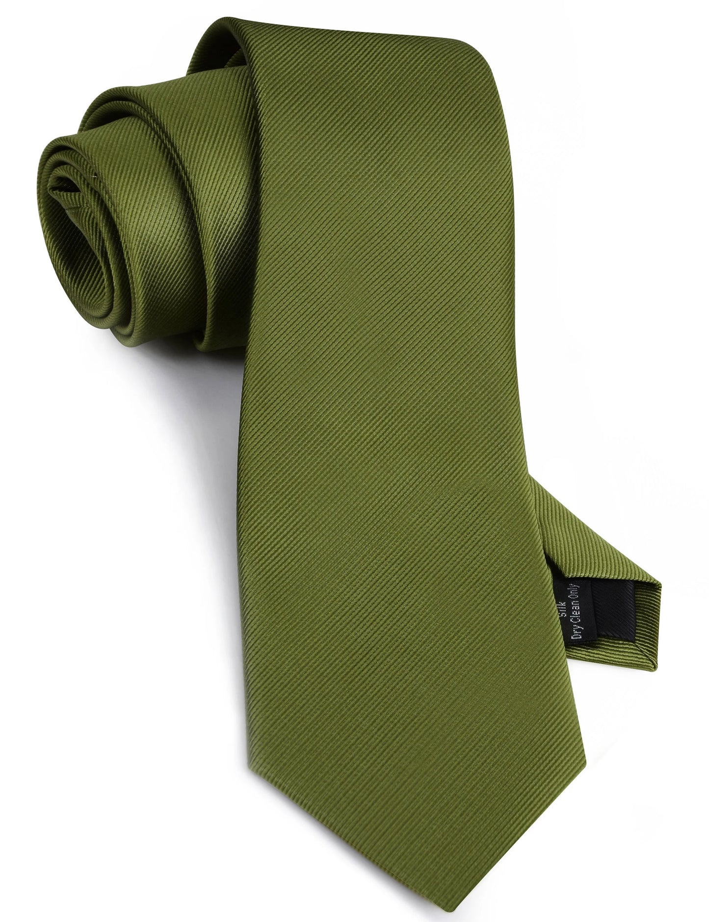 Cravate Élégante pour Homme en Soie Jacquard (8 cm) – Modèle Uni Classique pour Mariage, Business et Cérémonie