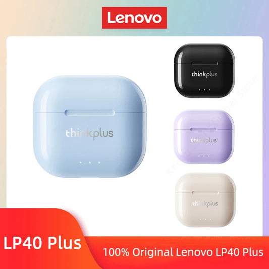 Écouteurs sans fil Lenovo LP40 Plus Bluetooth 5.3 TWS