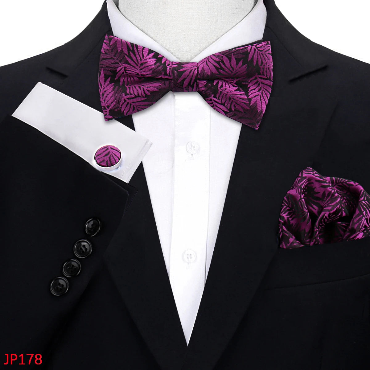 Coffret Nœud Papillon Homme & Accessoires Jacquard | Mariage & Soirée