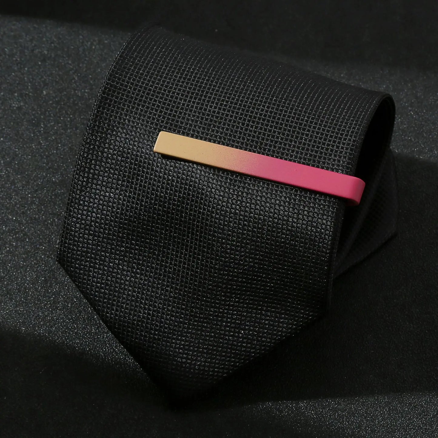 Pince à Cravate Personnalisée pour Homme - Design Créatif Double Couleur