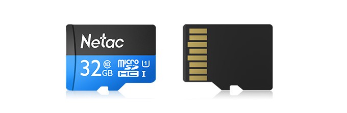 Carte mémoire microSDHC  Netac P500 16Go / 32Go