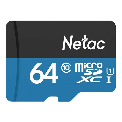 Carte mémoire microSDXC  Netac P500 64Go