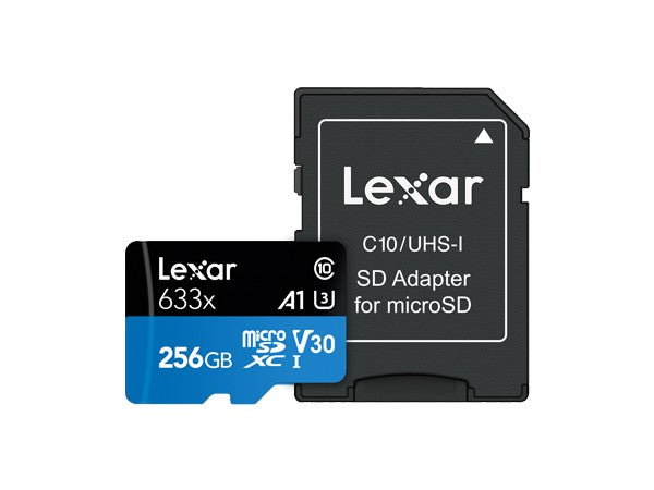 Carte Lexar High-Performance 633x microSDHC / microSDXC UHS-I